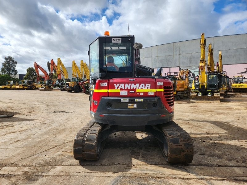 2022 YANMAR VIO80 8T EXCAVATOR (M927) WITH TILT HITCH, BUCKETS AND 1980 HOURS