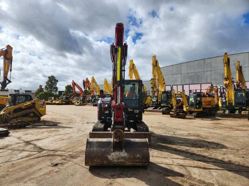 2022 YANMAR VIO80 8T EXCAVATOR (M927) WITH TILT HITCH, BUCKETS AND 1980 HOURS
