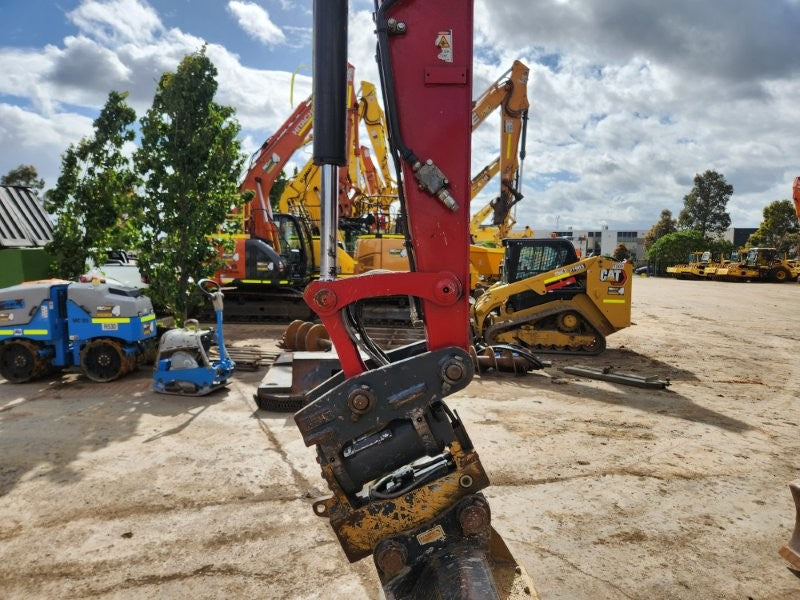 2022 YANMAR VIO80 8T EXCAVATOR (M927) WITH TILT HITCH, BUCKETS AND 1980 HOURS