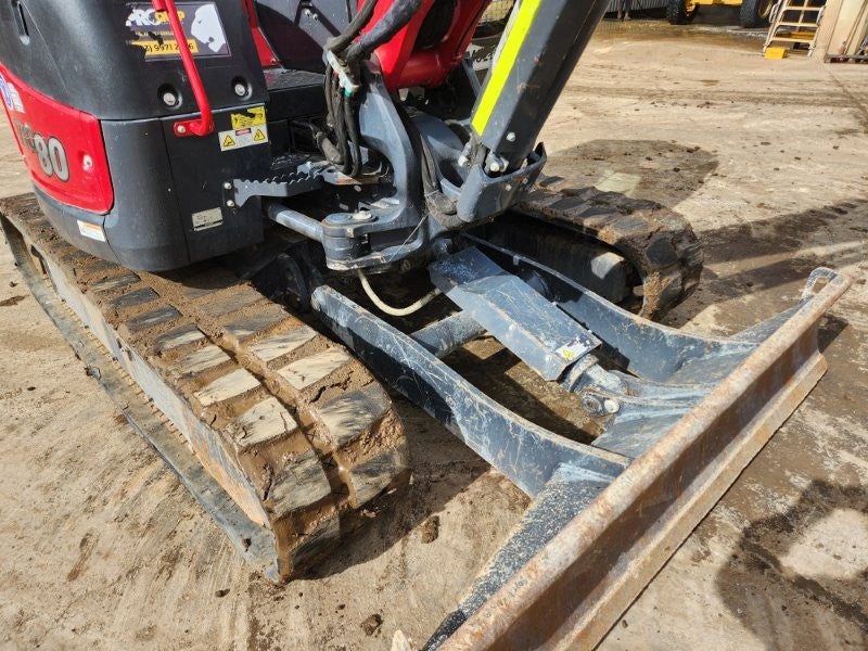 2022 YANMAR VIO80 8T EXCAVATOR (M927) WITH TILT HITCH, BUCKETS AND 1980 HOURS