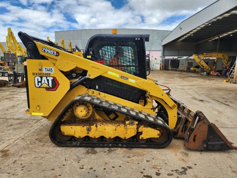 2021 CAT 299D3 XE HI-FLOW TRACK LOADER (T445) WITH 1820 HOURS