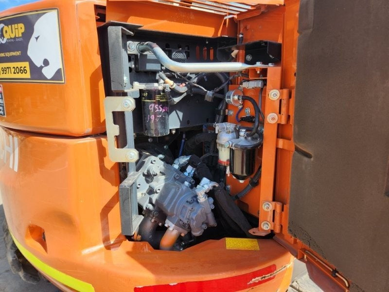 2022 HITACHI ZX85USB-5 8.5T EXCAVATOR (M828) WITH BUCKETS, CIVIL SPEC, 1360 HOURS