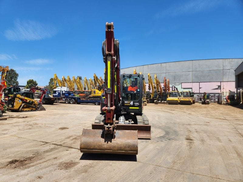 2022 YANMAR SV100-2 10T EXCAVATOR (E356) WITH BUCKETS, CIVIL SPEC, 1750 HOURS