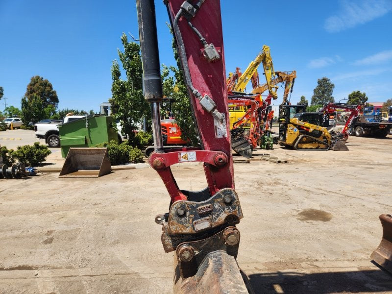 2022 YANMAR SV100-2 10T EXCAVATOR (E356) WITH BUCKETS, CIVIL SPEC, 1750 HOURS