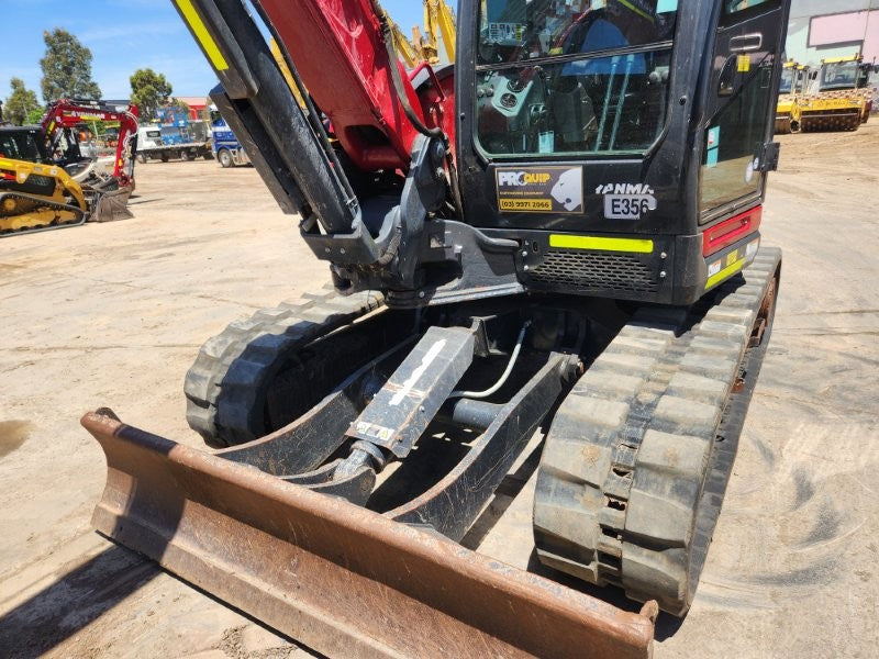 2022 YANMAR SV100-2 10T EXCAVATOR (E356) WITH BUCKETS, CIVIL SPEC, 1750 HOURS