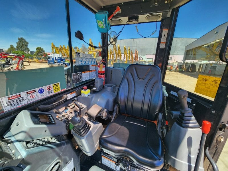 2022 YANMAR SV100-2 10T EXCAVATOR (E356) WITH BUCKETS, CIVIL SPEC, 1750 HOURS