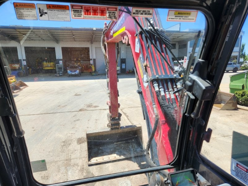 2022 YANMAR SV100-2 10T EXCAVATOR (E356) WITH BUCKETS, CIVIL SPEC, 1750 HOURS