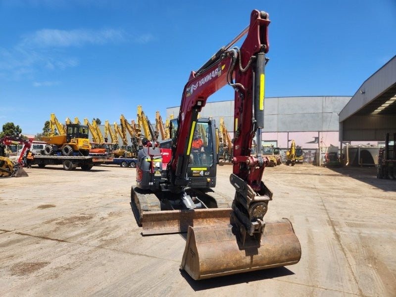 2023 YANMAR VIO80 8T EXCAVATOR (M958) WITH TILT HITCH, BUCKETS, 2150 HOURS
