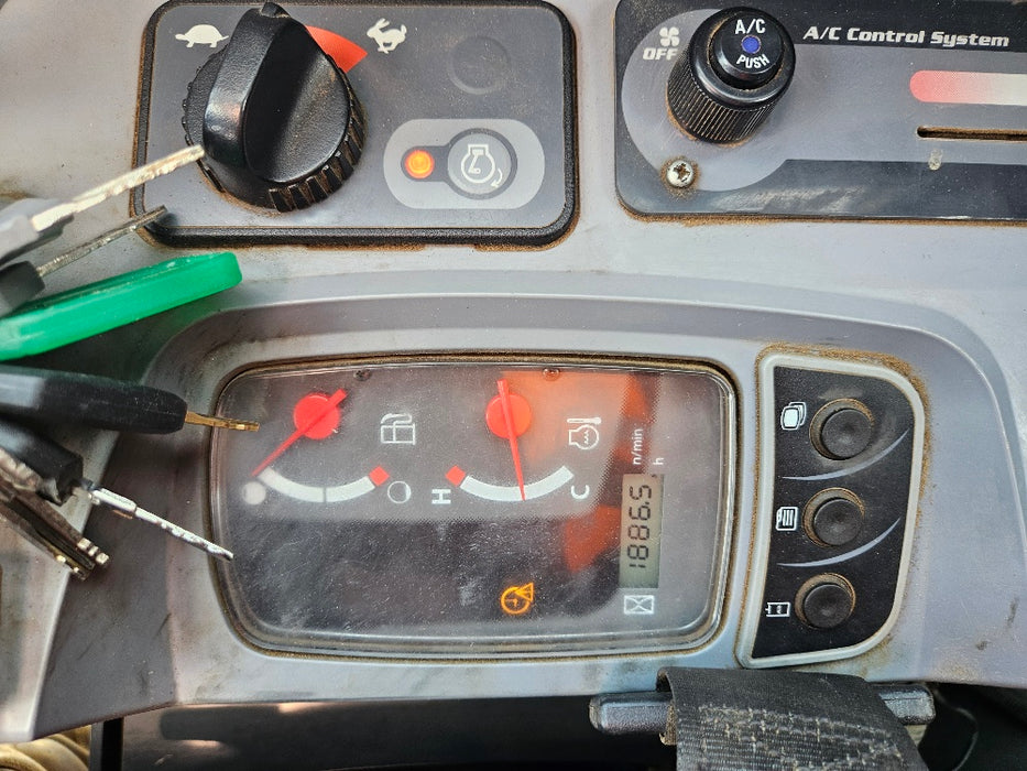 2022 KUBOTA KX080 8.4T EXCAVATOR (M886) WITH TILT HITCH, BUCKETS, 1890 HRS