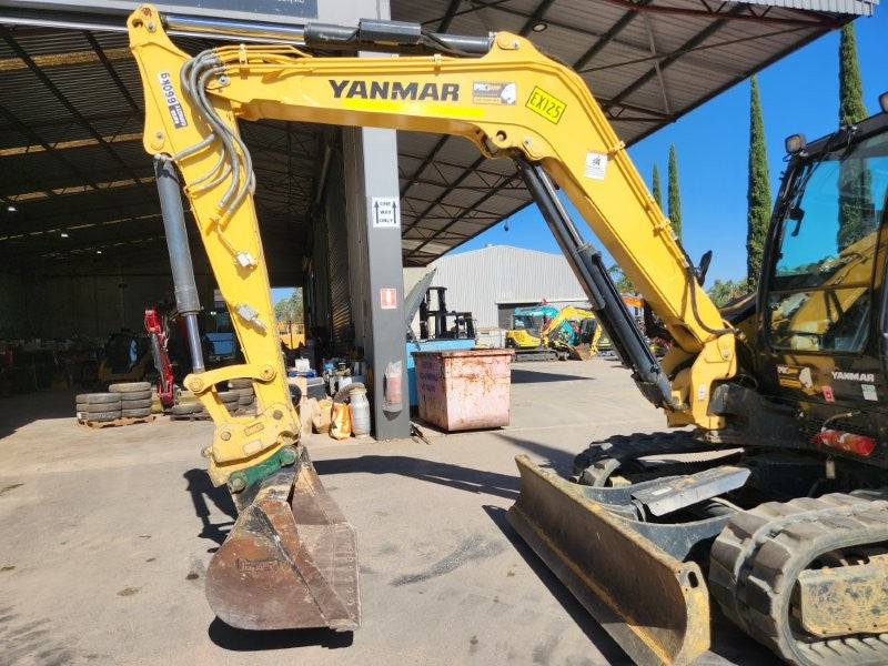 2022 YANMAR SV100-2 10T EXCAVATOR (EX125) WITH 3 X BUCKETS AND 1791 HOURS