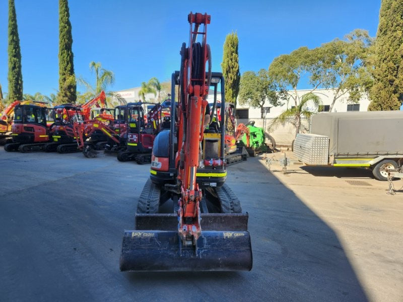 2022 KUBOTA U25 2.6T EXCAVATOR (EX169) WITH HITCH, BUCKETS, 990 HOURS