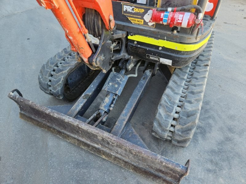 2022 KUBOTA U25 2.6T EXCAVATOR (EX169) WITH HITCH, BUCKETS, 990 HOURS