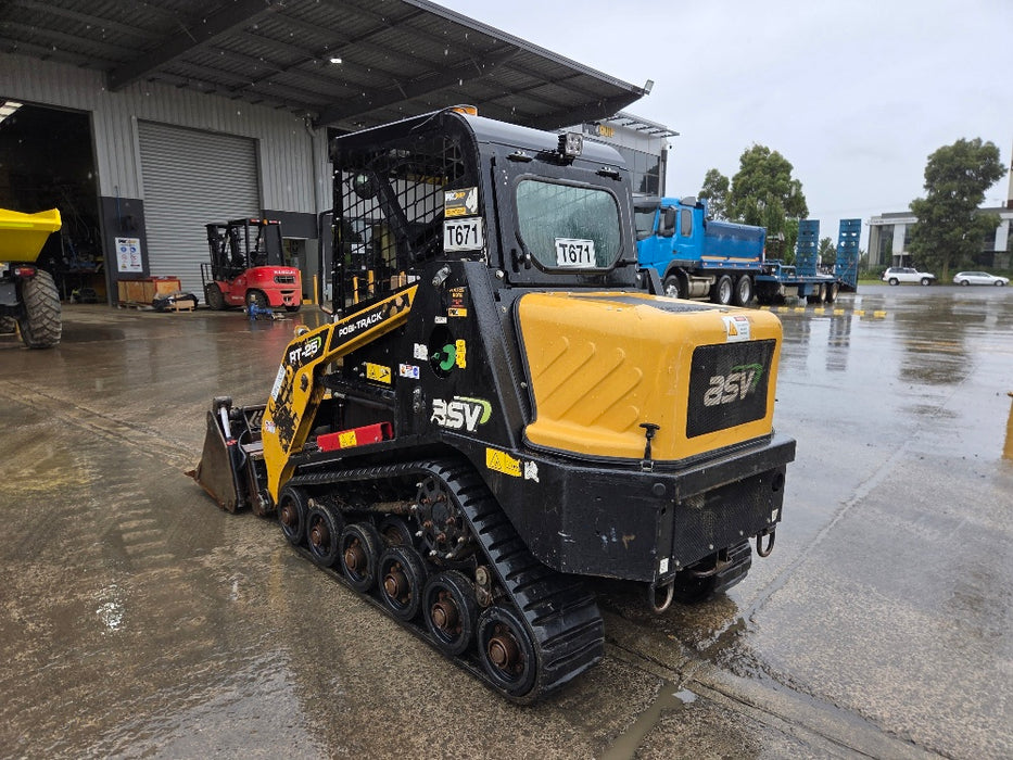 2020 ASV RT30 TRACK LOADER (T671) WITH 1906 HOURS