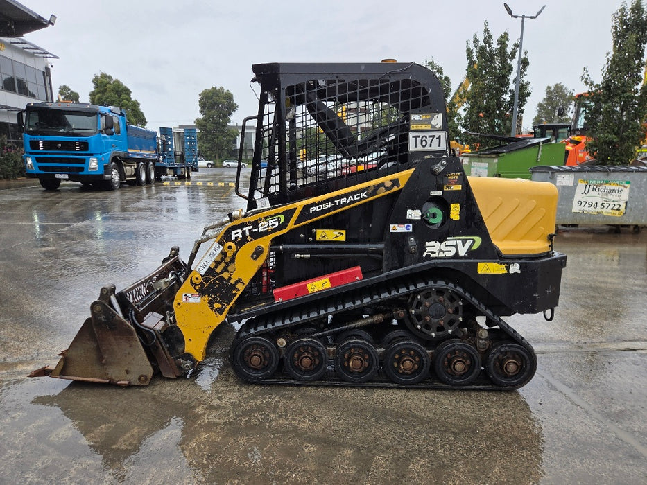 2020 ASV RT30 TRACK LOADER (T671) WITH 1906 HOURS