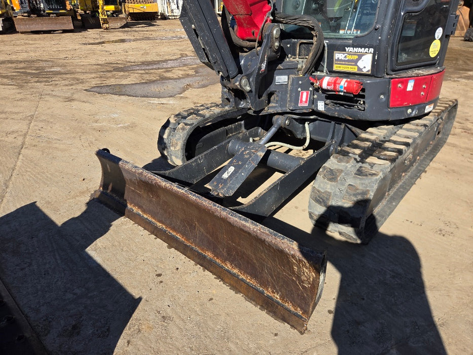 2022 YANMAR VIO50-6 5T EXCAVATOR (EX167) WITH CAB, HITCH, BUCKETS, 2015 HOURS