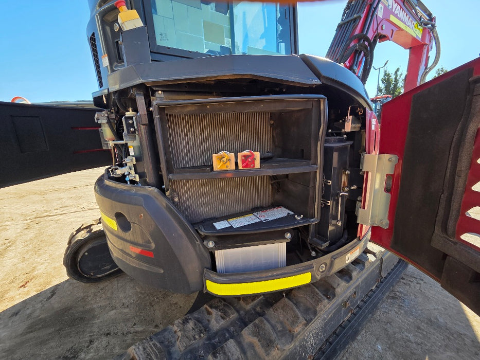 2022 YANMAR VIO50-6 5T EXCAVATOR (EX167) WITH CAB, HITCH, BUCKETS, 2015 HOURS