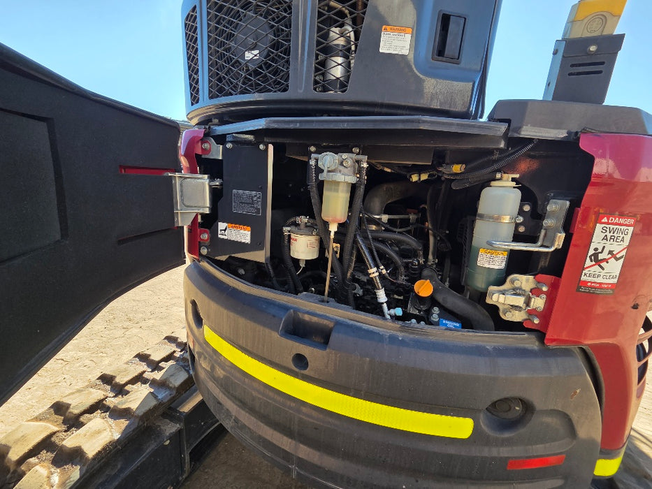 2022 YANMAR VIO50-6 5T EXCAVATOR (EX167) WITH CAB, HITCH, BUCKETS, 2015 HOURS