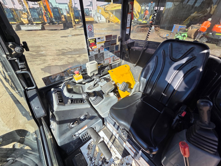 2022 YANMAR VIO50-6 5T EXCAVATOR (EX167) WITH CAB, HITCH, BUCKETS, 2015 HOURS