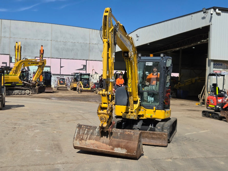 2022 KOMATSU PC55MR-5 5.5T EXCAVATOR (M876) WITH TILT HITCH, 1425 HOURS