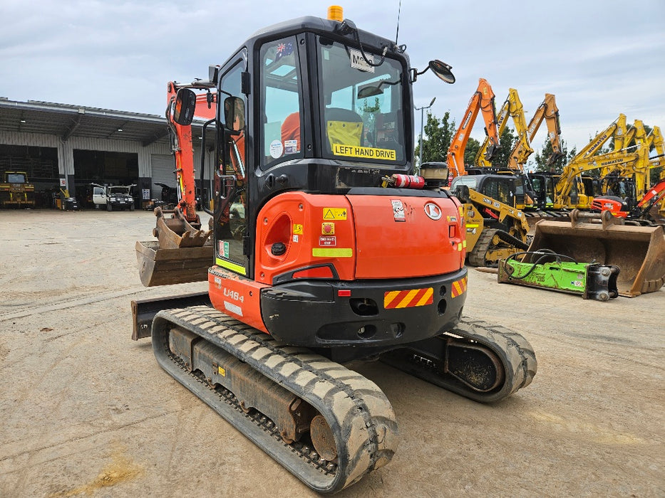 2022 KUBOTA U48-4 5T EXCAVATOR (M820) W/ A/C CAB, HITCH, BUCKETS AND 1905HRS