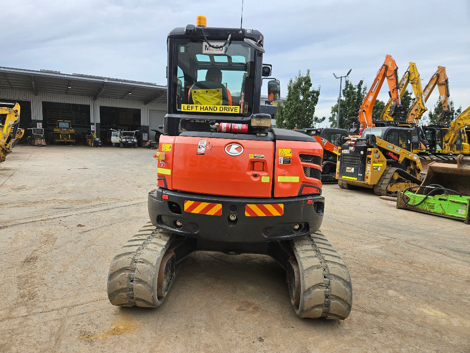 2022 KUBOTA U48-4 5T EXCAVATOR (M820) W/ A/C CAB, HITCH, BUCKETS AND 1905HRS