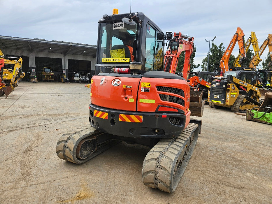 2022 KUBOTA U48-4 5T EXCAVATOR (M820) W/ A/C CAB, HITCH, BUCKETS AND 1905HRS