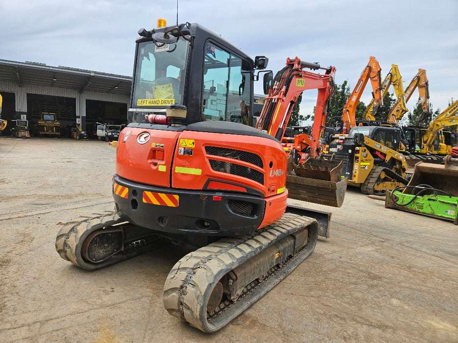 2022 KUBOTA U48-4 5T EXCAVATOR (M820) W/ A/C CAB, HITCH, BUCKETS AND 1905HRS