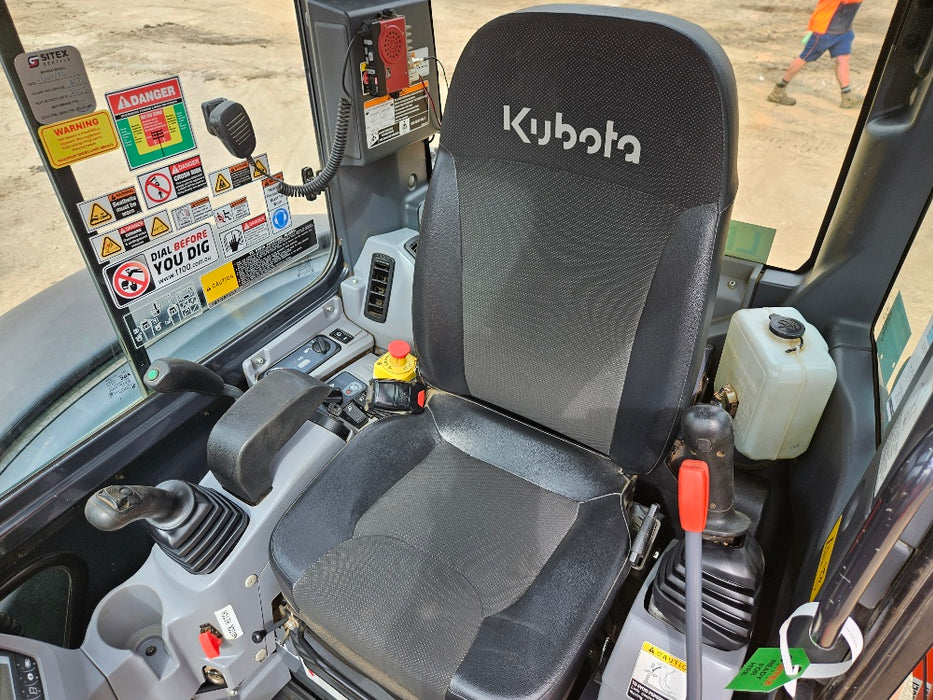 2022 KUBOTA U48-4 5T EXCAVATOR (M820) W/ A/C CAB, HITCH, BUCKETS AND 1905HRS