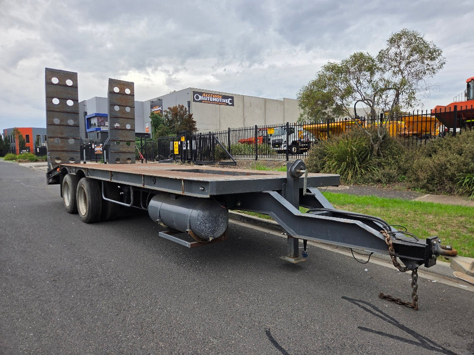 USED ROLLINGS DUAL AXLE PLANT TRAILER WITH 20,000KG ATM (TR052)