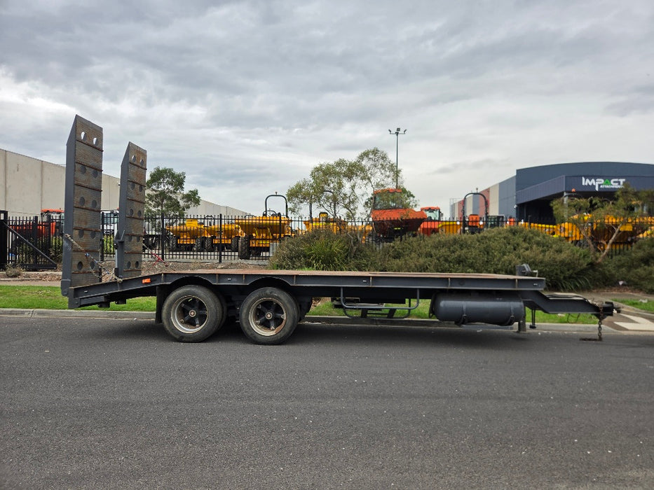USED ROLLINGS DUAL AXLE PLANT TRAILER WITH 20,000KG ATM (TR052)