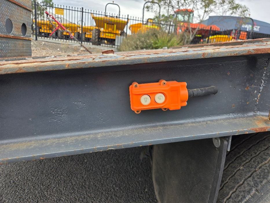 USED ROLLINGS DUAL AXLE PLANT TRAILER WITH 20,000KG ATM (TR052)