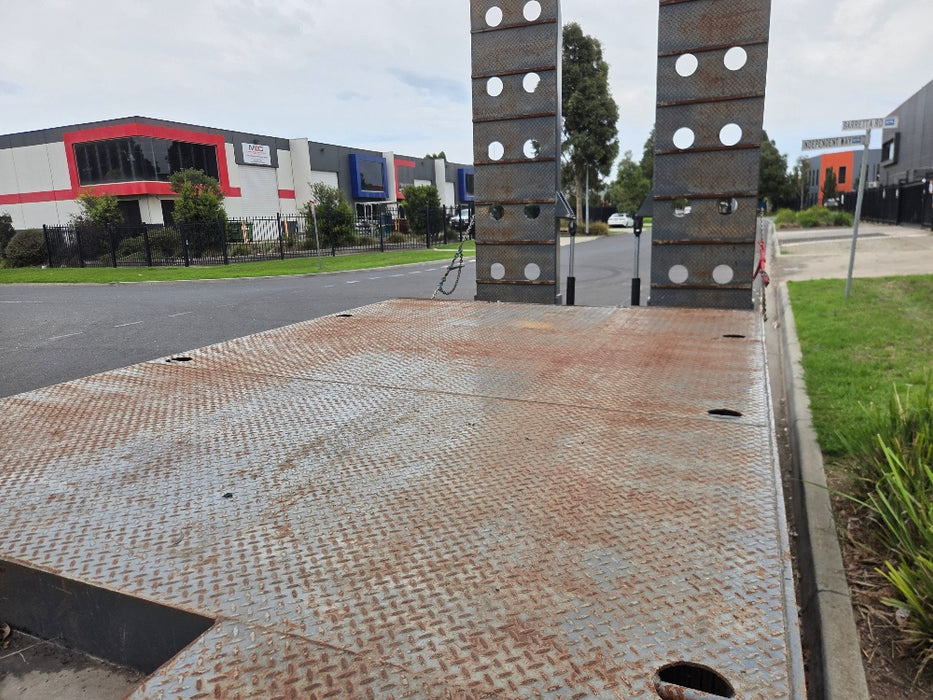 USED ROLLINGS DUAL AXLE PLANT TRAILER WITH 20,000KG ATM (TR052)