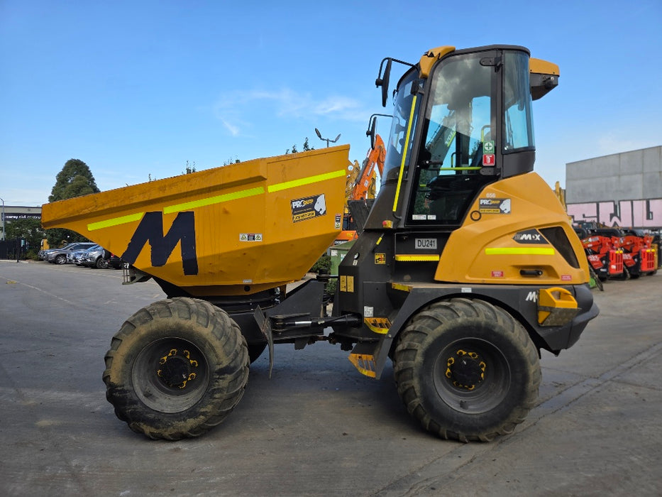 2021 MECALAC 9MDX 9T SITE DUMPER (DU241) WITH A/C CAB AND 1200 HOURS