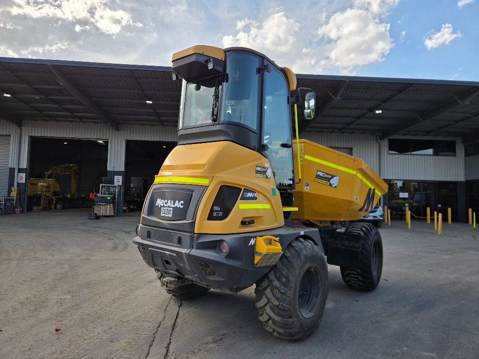 2021 MECALAC 9MDX 9T SITE DUMPER (DU241) WITH A/C CAB AND 1200 HOURS