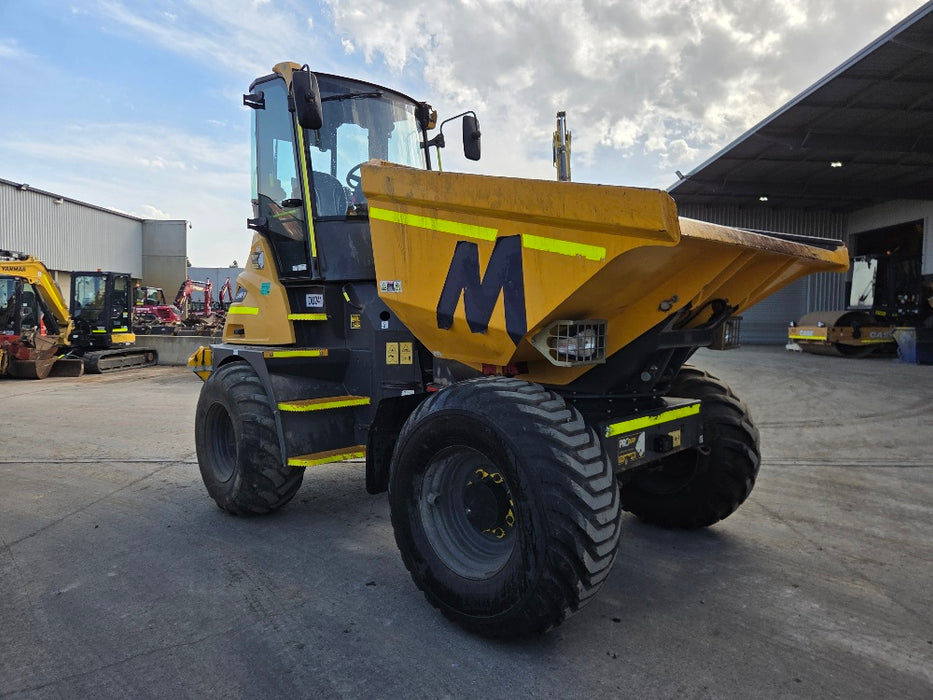 2021 MECALAC 9MDX 9T SITE DUMPER (DU241) WITH A/C CAB AND 1200 HOURS