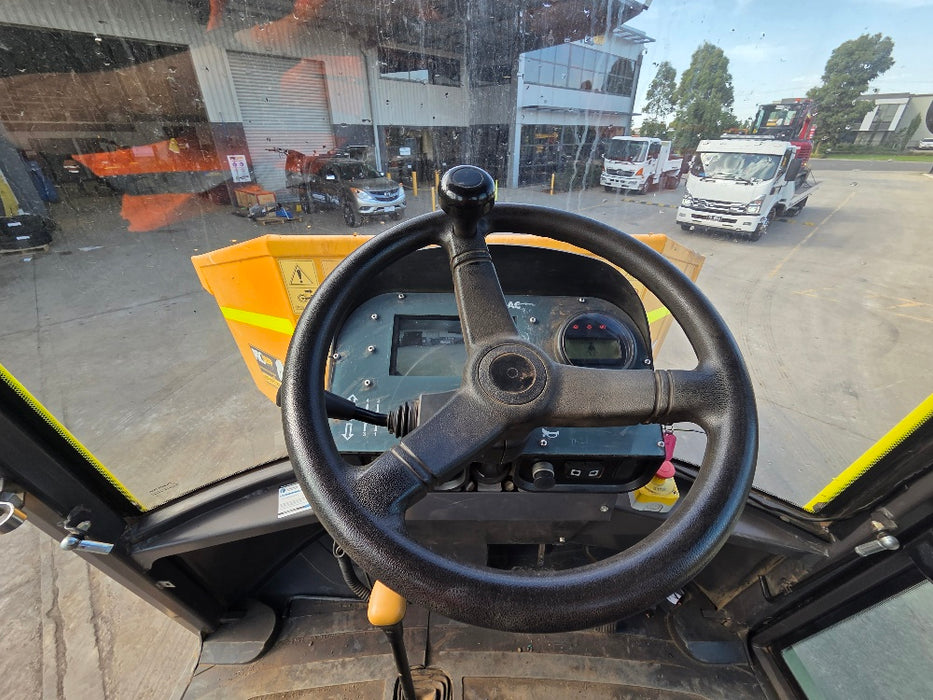 2021 MECALAC 9MDX 9T SITE DUMPER (DU241) WITH A/C CAB AND 1200 HOURS