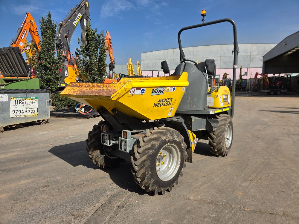 Proquip 2022 Wacker Neuson 1501 1.5T Swivel Dumper (DU302) With 241 Hours