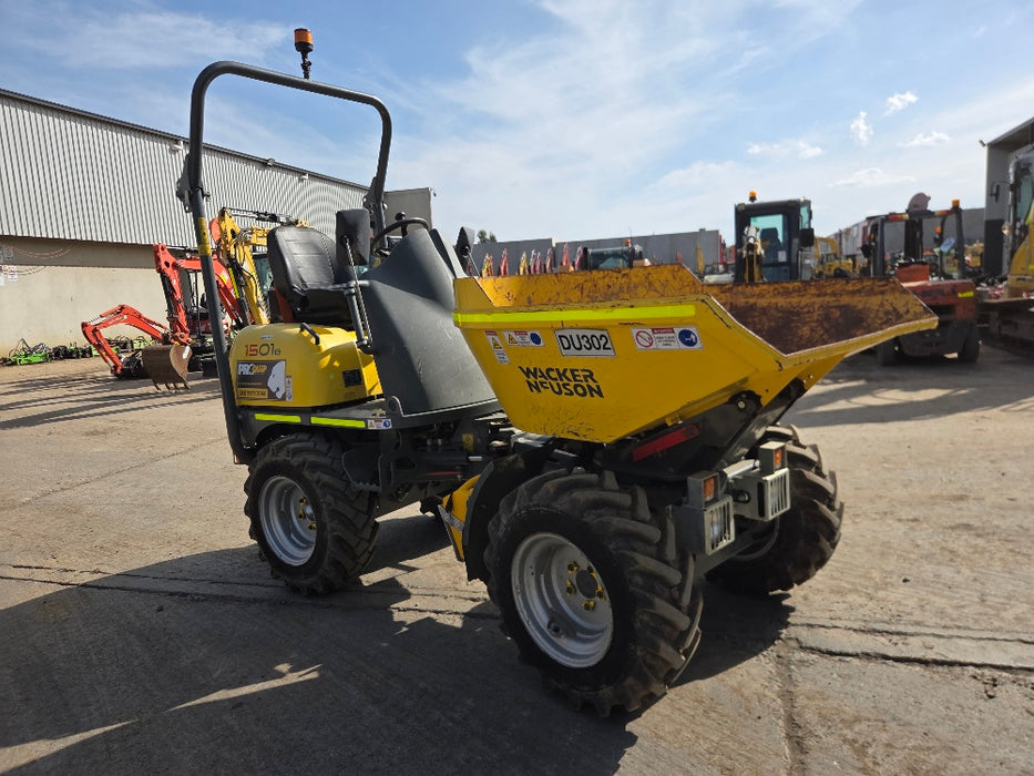 2022 WACKER NEUSON 1501 1.5T SWIVEL DUMPER (DU302) WITH 241 HOURS