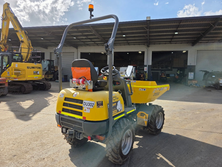 2022 WACKER NEUSON 1501 1.5T SWIVEL DUMPER (DU302) WITH 241 HOURS