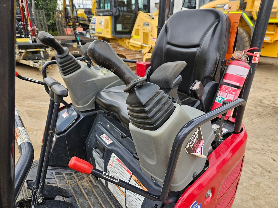 2023 YANMAR VIO17 1.7T EXCAVATOR (M993) WITH LOW 850 HOURS