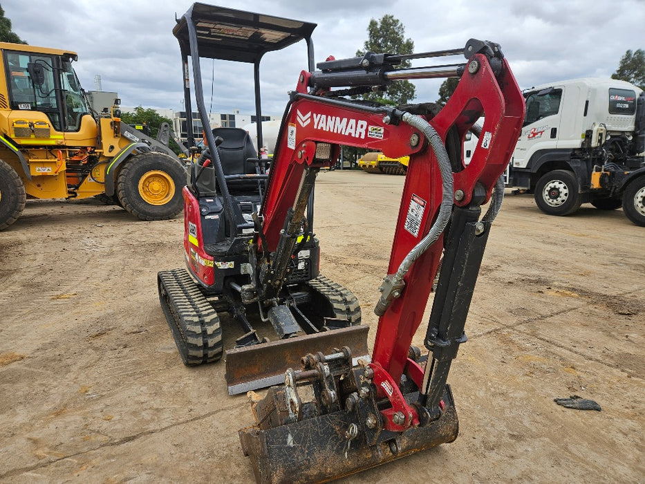 2023 YANMAR VIO17 1.7T EXCAVATOR (M993) WITH LOW 850 HOURS