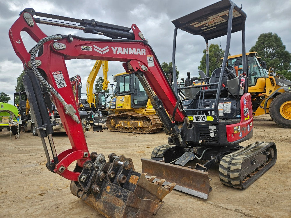 2023 Yanmar VIO17 Excavator (M993) With Hitch, Buckets And 850 Hours