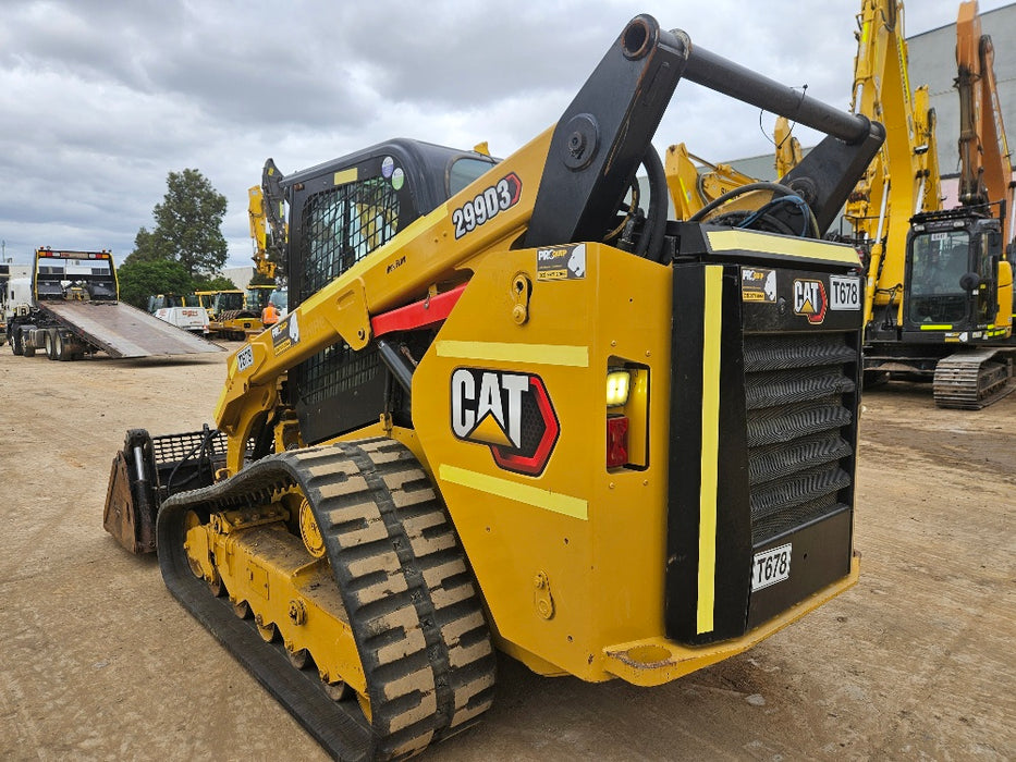 2020 CAT 299D3 TRACK LOADER (T678) WITH 4 IN 1 BUCKET AND 3320 HOURS