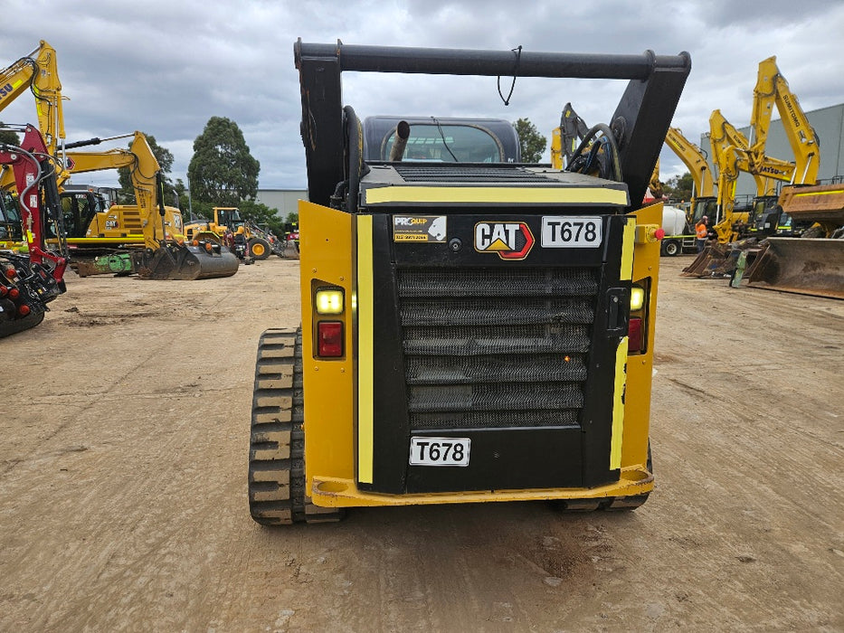 2020 CAT 299D3 TRACK LOADER (T678) WITH 4 IN 1 BUCKET AND 3320 HOURS