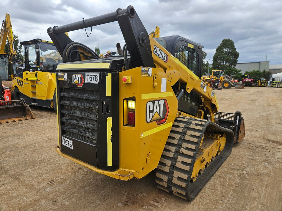 2020 CAT 299D3 TRACK LOADER (T678) WITH 4 IN 1 BUCKET AND 3320 HOURS
