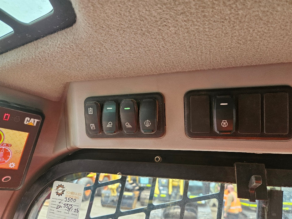 2020 CAT 299D3 TRACK LOADER (T678) WITH 4 IN 1 BUCKET AND 3320 HOURS