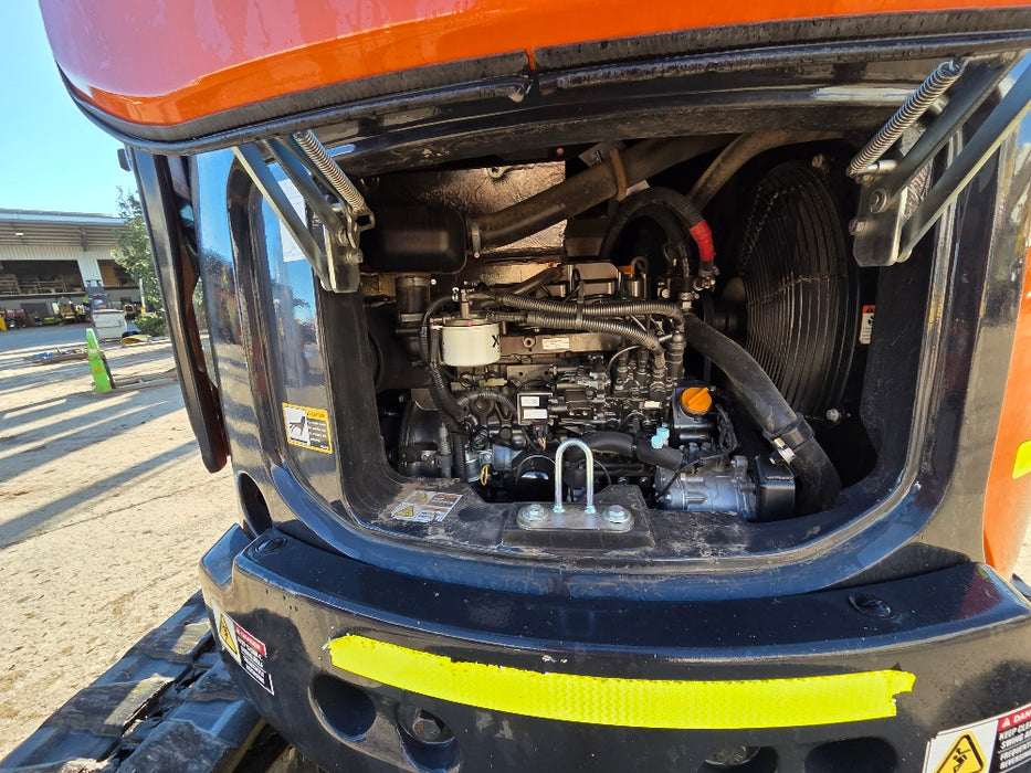 2023 HITACHI ZX55U-5 5.5T EXCAVATOR (M1001) WITH TILTING HITCH, A/C CAB, 1565HRS
