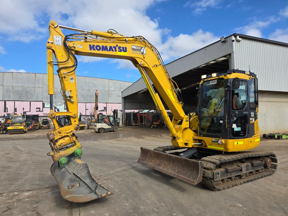 2022 Komatsu PC88MR-10 9T Excavator (M900) With Tilt Hitch And 2300 Hours