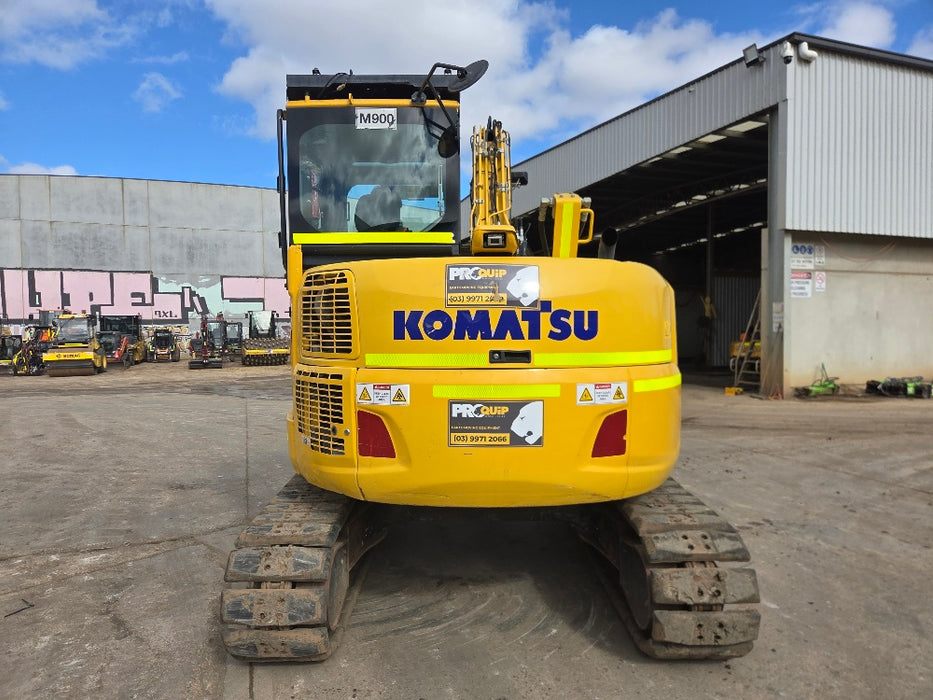 2022 KOMATSU PC88MR-10 9T EXCAVATOR (M900) WITH TILT HITCH AND 2300 HOURS
