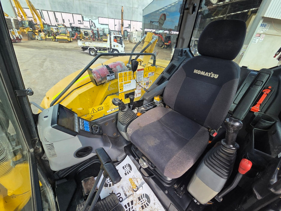 2022 KOMATSU PC88MR-10 9T EXCAVATOR (M900) WITH TILT HITCH AND 2300 HOURS